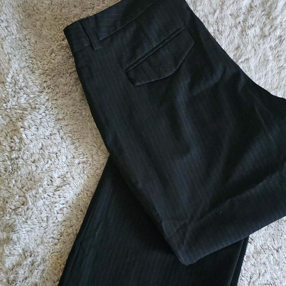 Express Wide Leg Pin Stripe Trouser 9R